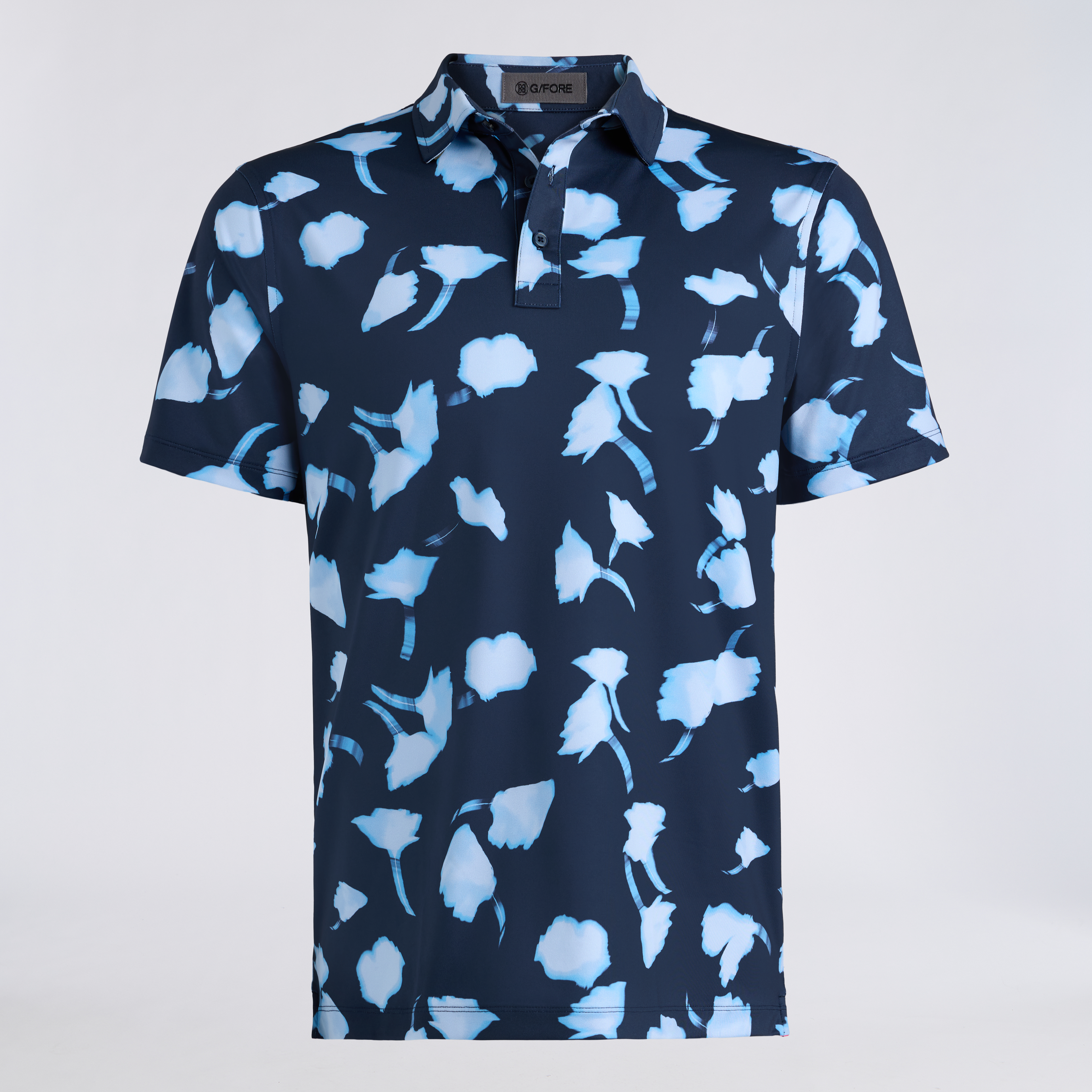 GHOST FLORAL TECH JERSEY POLO | MEN'S POLO SHIRTS | G/FORE