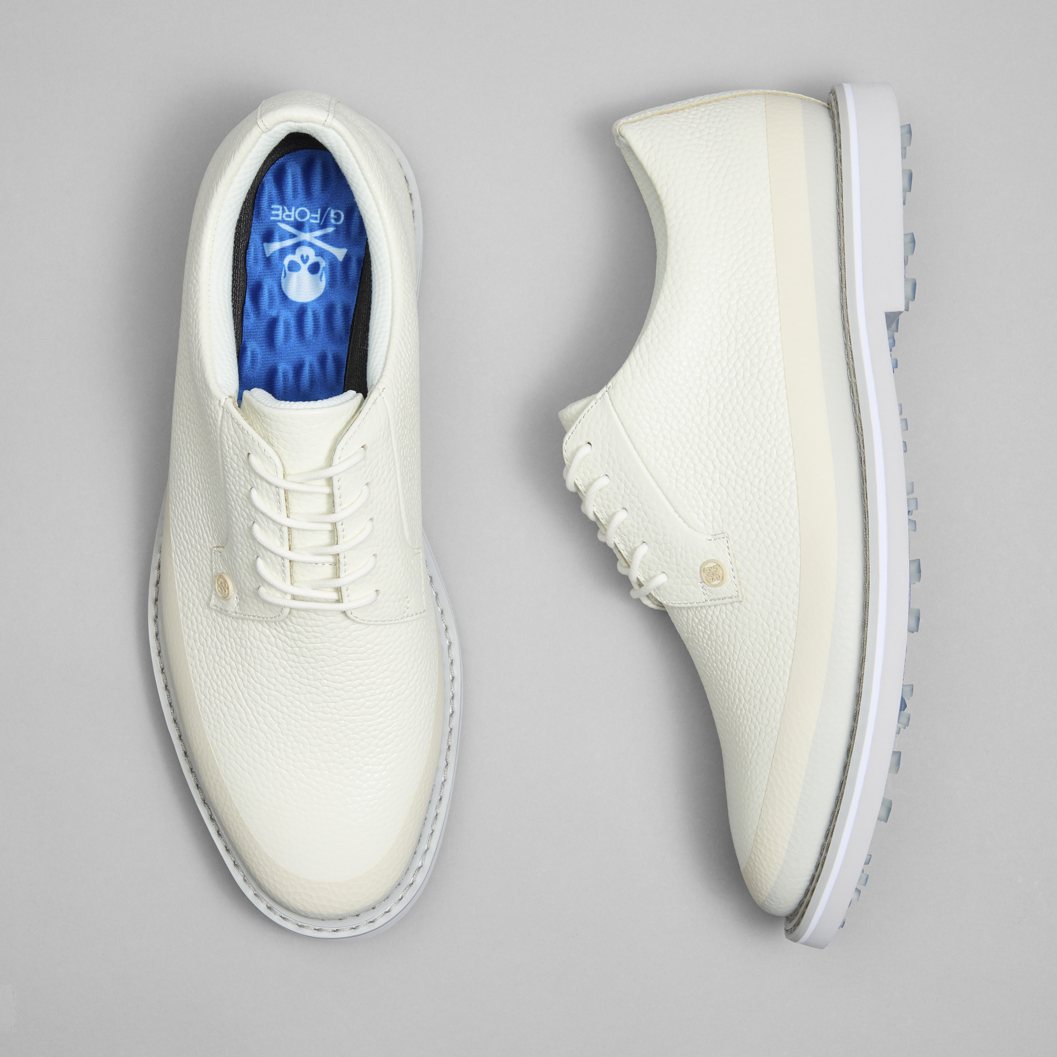 MEN'S GALLIVANTER TUXEDO STRIPE LEATHER GOLF SHOE | MEN'S