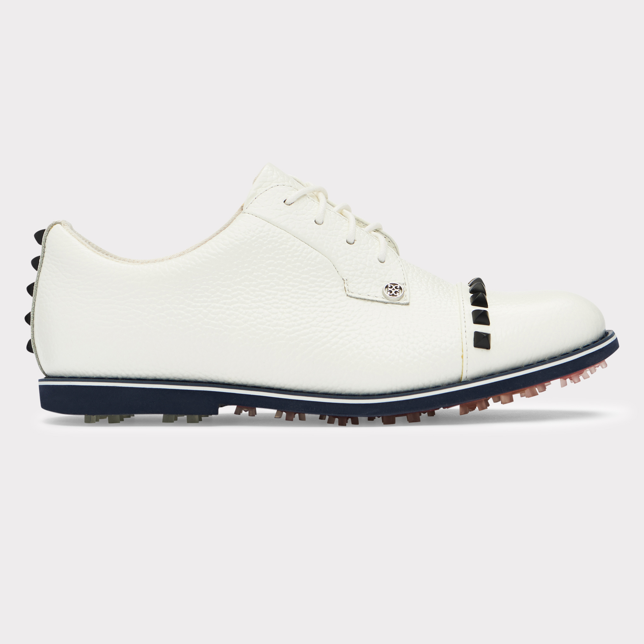 G/FORE Women's Stud Cap Toe Gallivanter Golf Shoes Stone