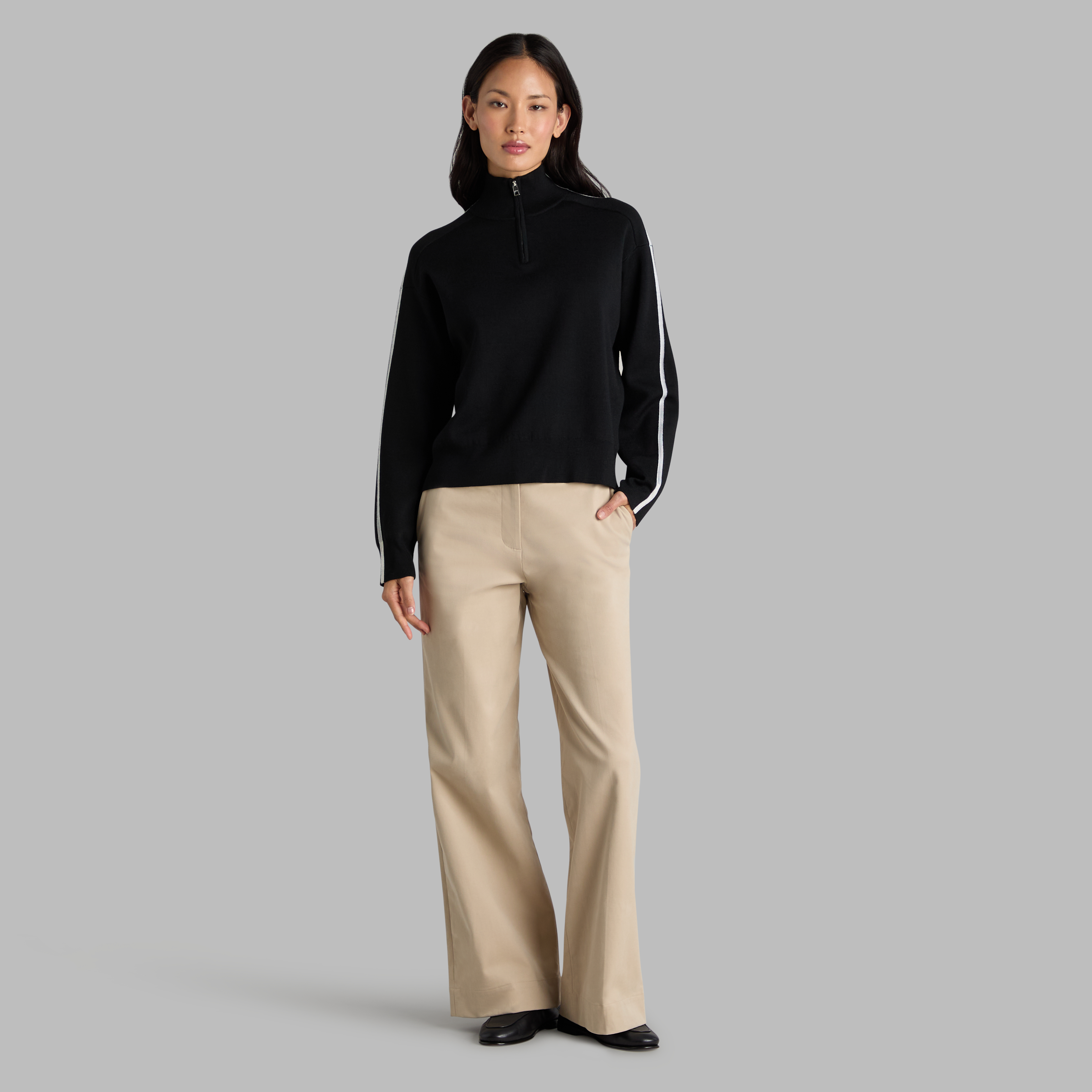 CTHY TROMPE-L’OEIL FADE WIDE PANTS Jean Paul Gaultier - Jean Paul Gaultier | The Trompe-l'œil Pants