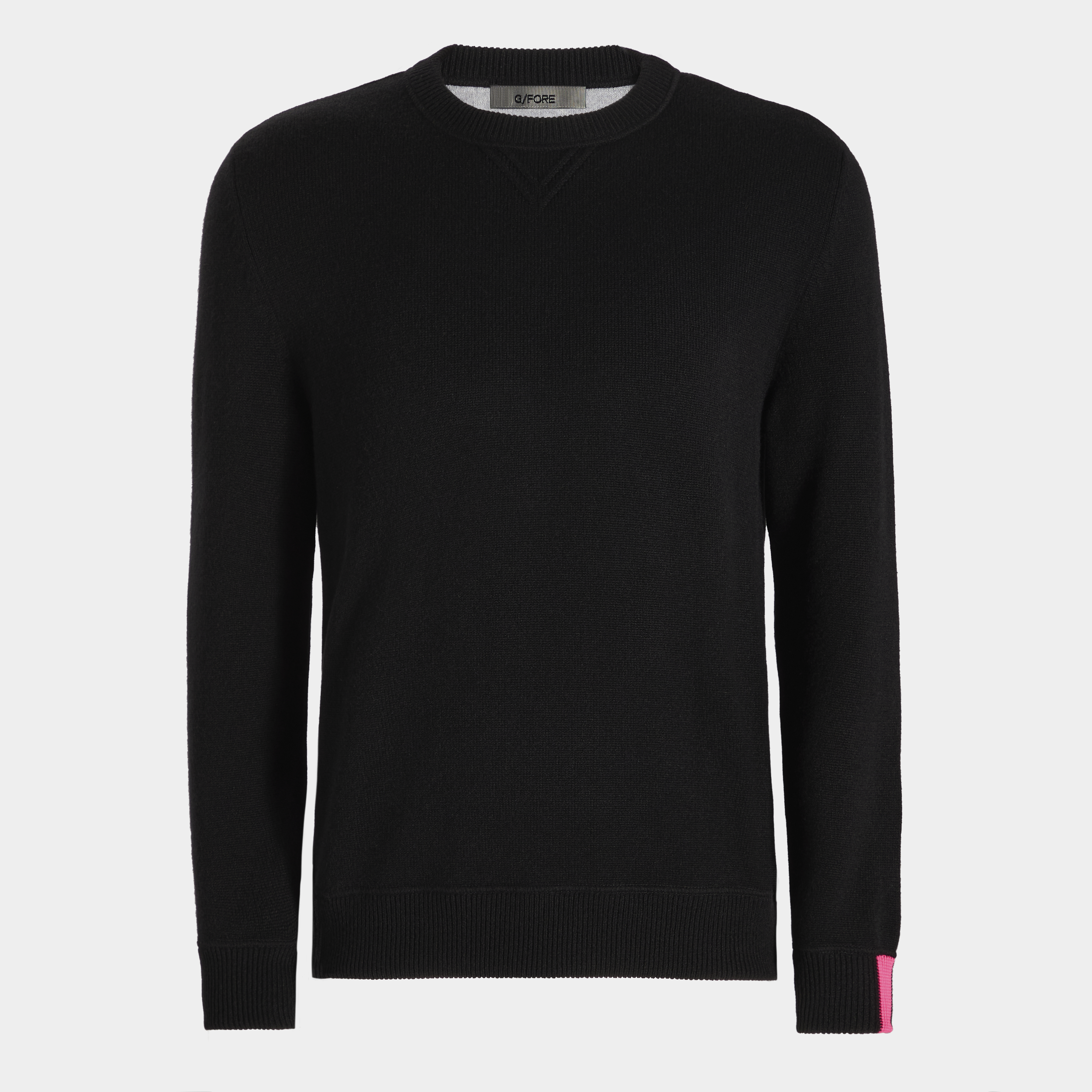 G/FORE ブラック セーター CAN BREAK 80 FRESH TAKE ON THE CASHMERE CREWNECK SWEATER | MEN'S SWEATERS | G/FORE