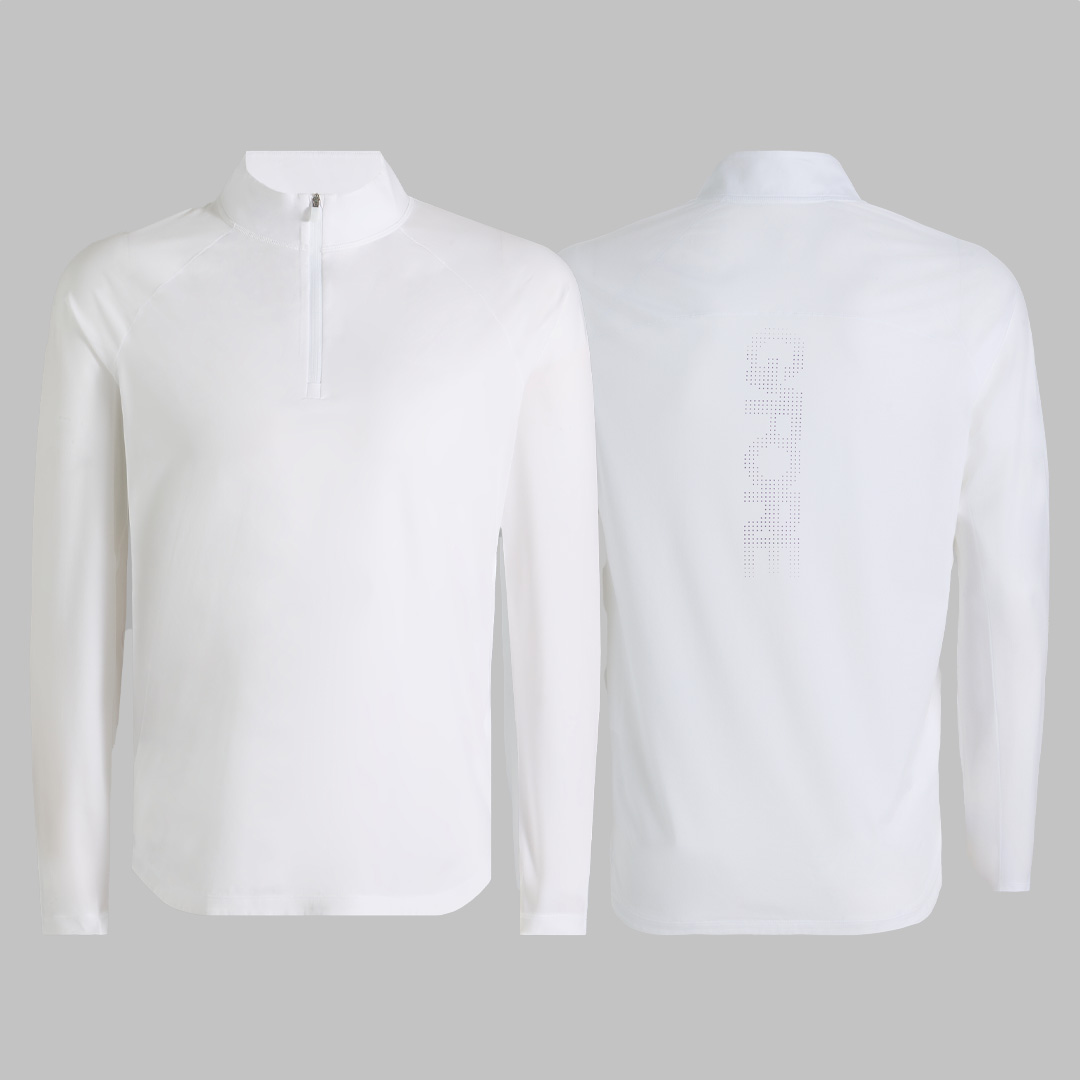 TECH MÉLANGE RAGLAN QUARTER ZIP PULLOVER | MEN'S PULLOVERS
