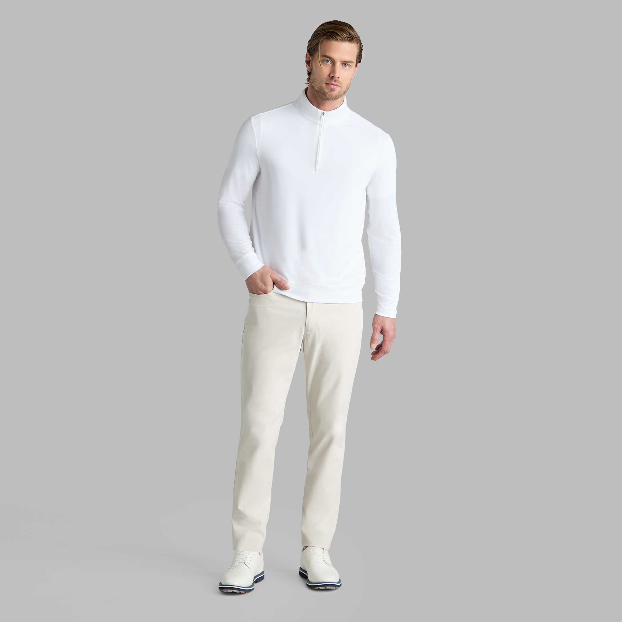 LUXE MID QUARTER ZIP | MEN'S PULLOVERS & QUARTER-ZIPS |G/FORE