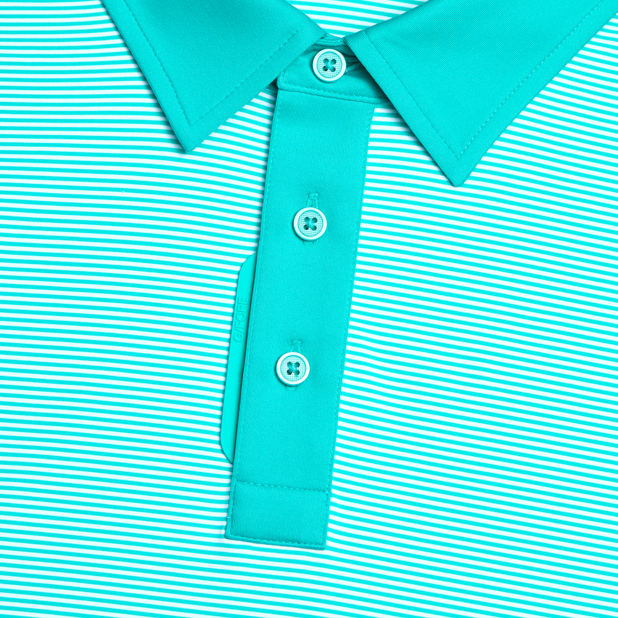 FEEDER STRIPE FINE TECH JERSEY POLO