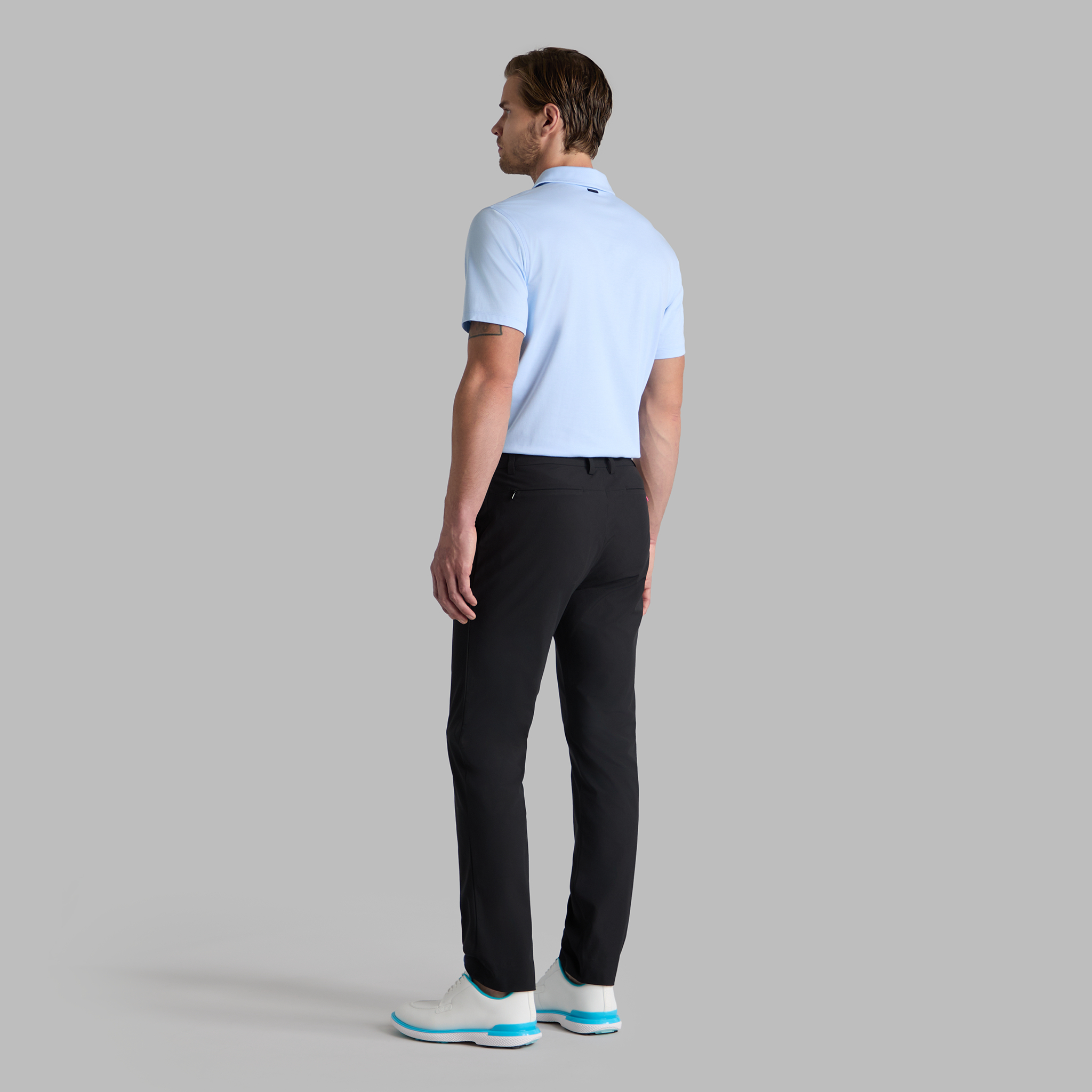 G/FORE クールマックスポロシャツ　Lサイズ ACTIVE TAILOR】COOL MAXサッカー織りポロシャツ｜メンズ