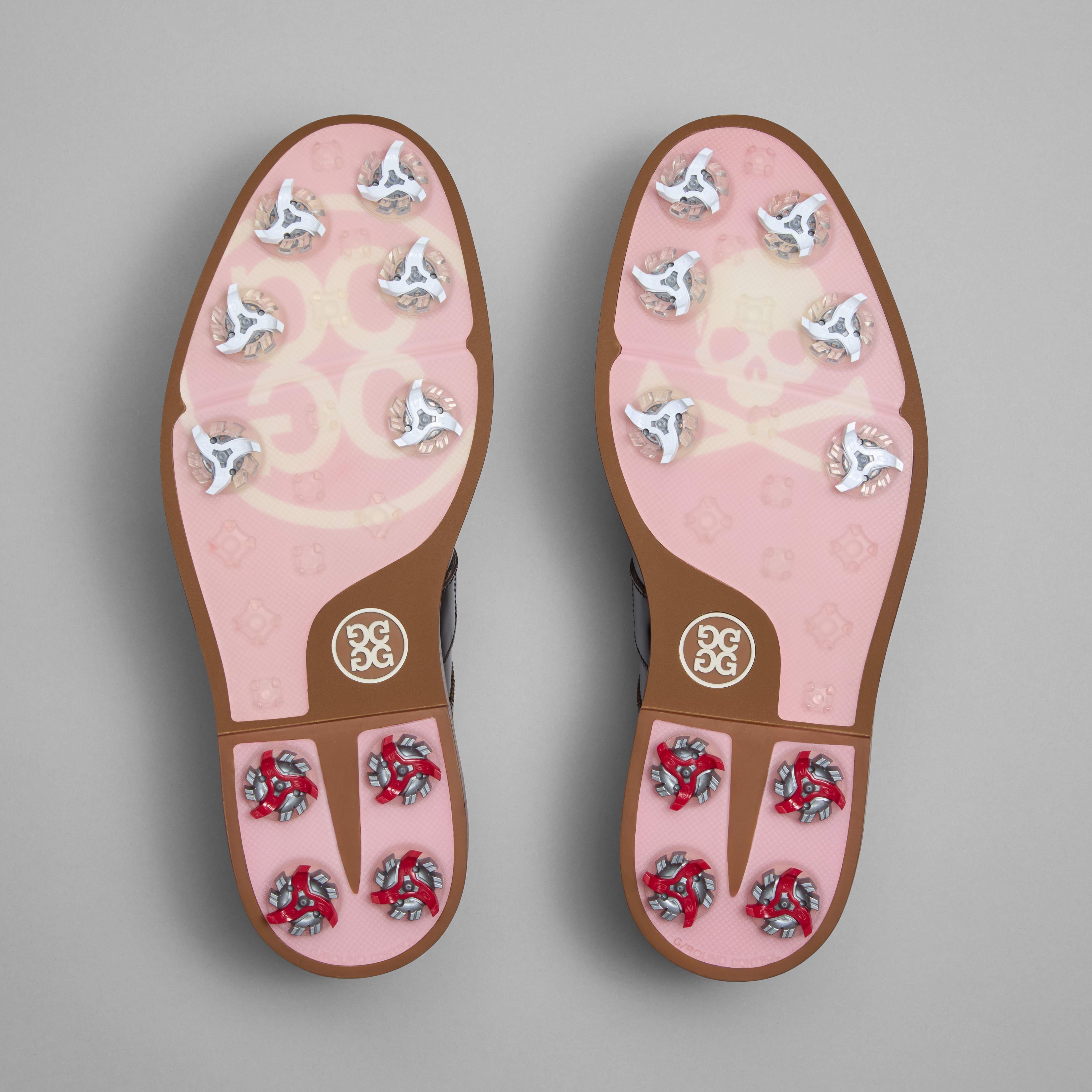 MEN'S GALLIVANTER G/LOCK LEATHER LUXE SOLE MONK STRAP GOLF SHOE