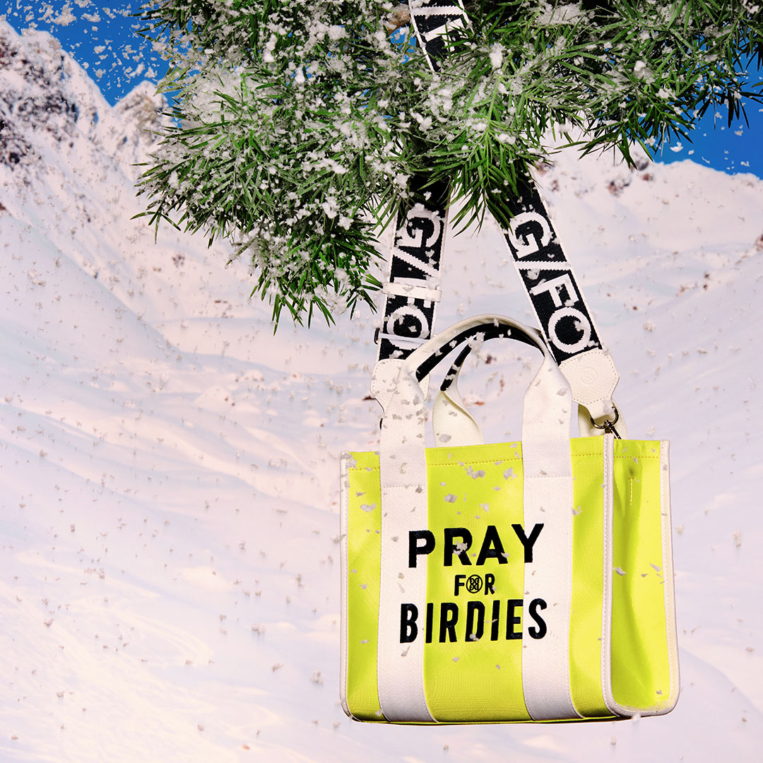 PRAY FOR BIRDIES CANVAS SQUARE BAG |WOMEN'S ACCESSORIES | G/FORE