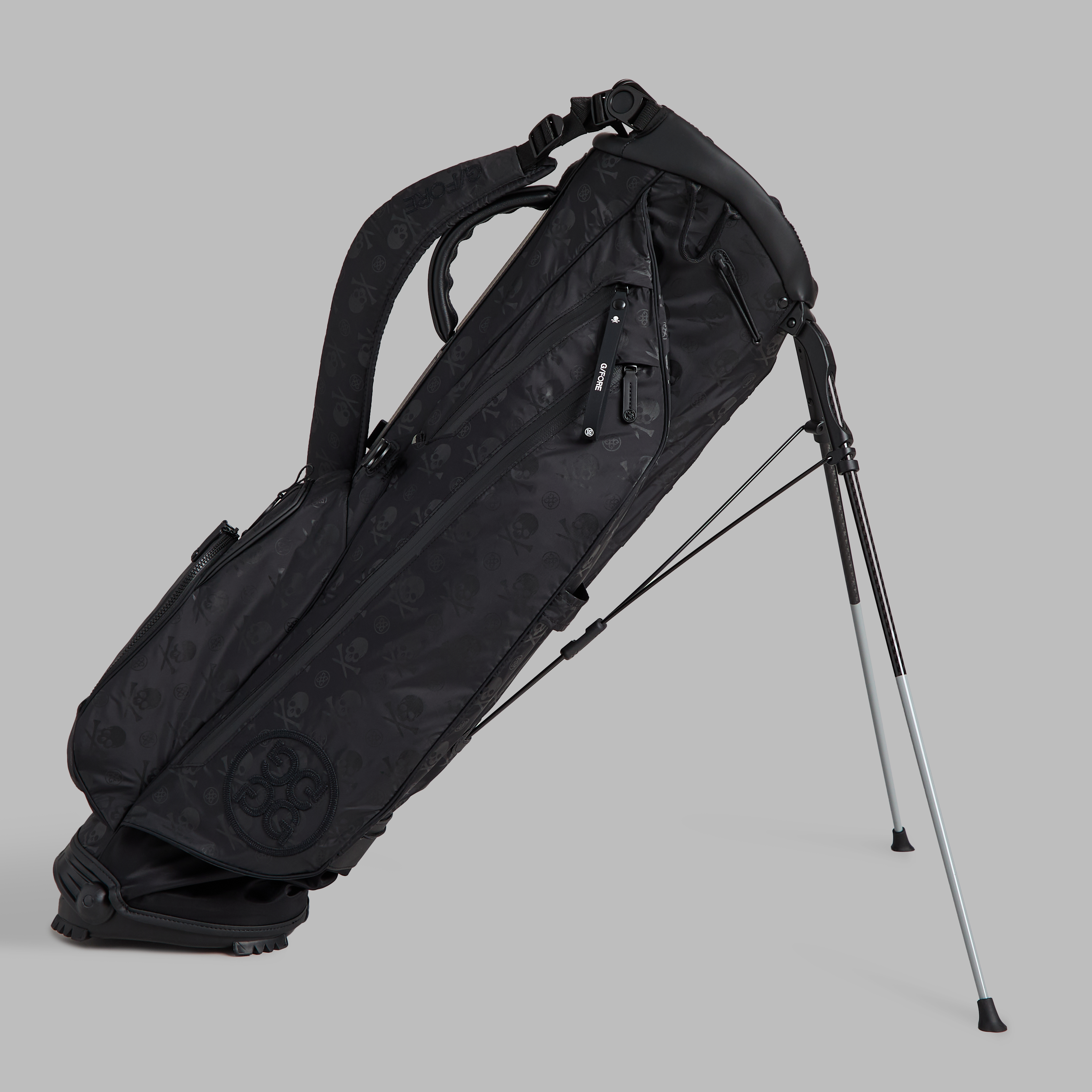 SCRAMBLE SKULL & TEES PARACHUTE CARRY GOLF BAG | GOLF BAGS FOR MEN