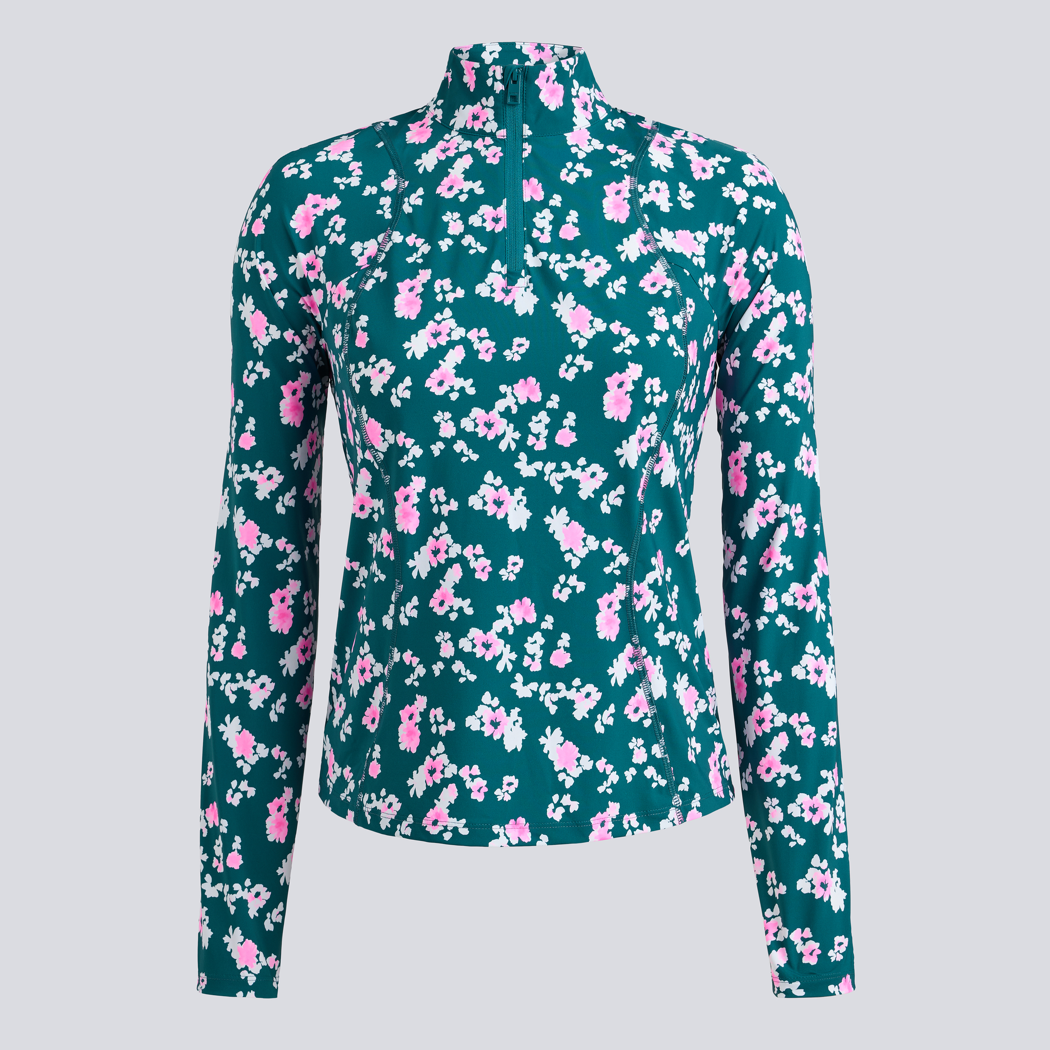 BLOSSOM SILKY TECH NYLON 1/4 ZIP PULLOVER | WOMEN'S PULLOVERS